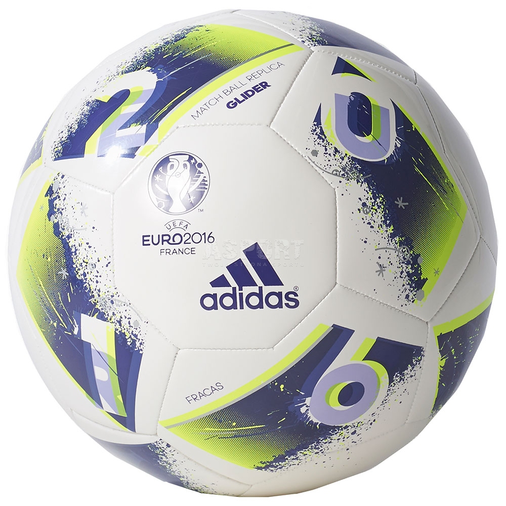 Opponent delivery bubble Piłka nożna treningowa na trawę, replika EURO 2016 GLIDER BALL Adidas |  Sklep Asport.pl